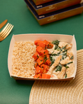 FRANGO CREMOSO COM ESPINAFRE
